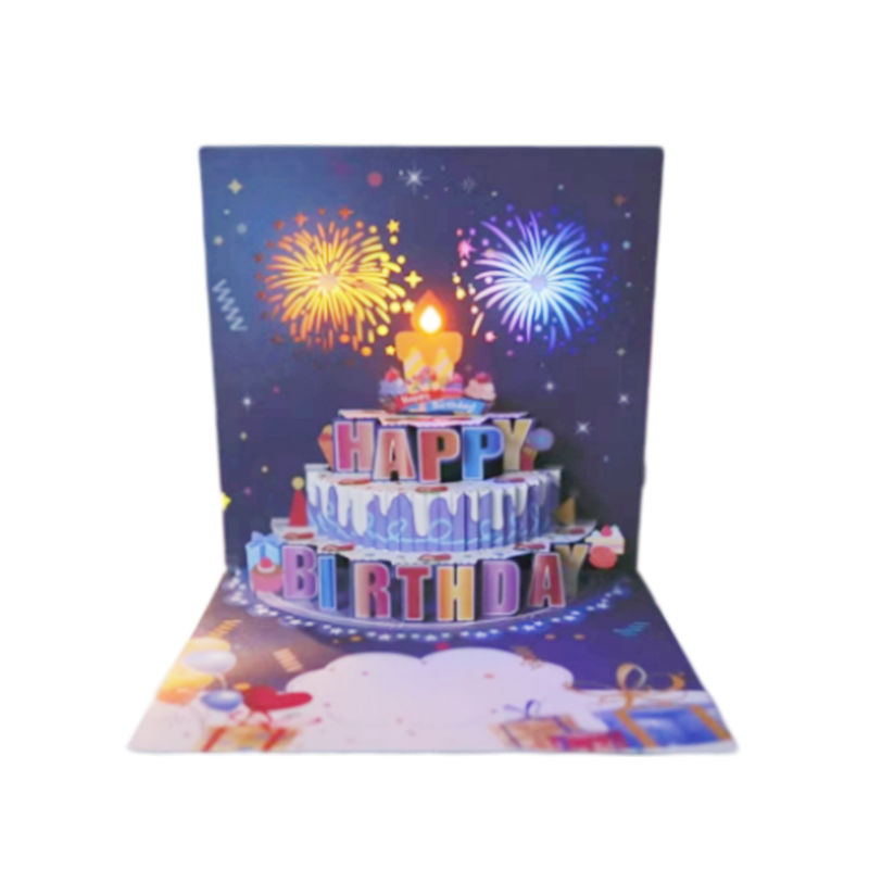 Fireworks Pop-up Card